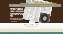 Desktop Screenshot of djamilah-najmuddin.com